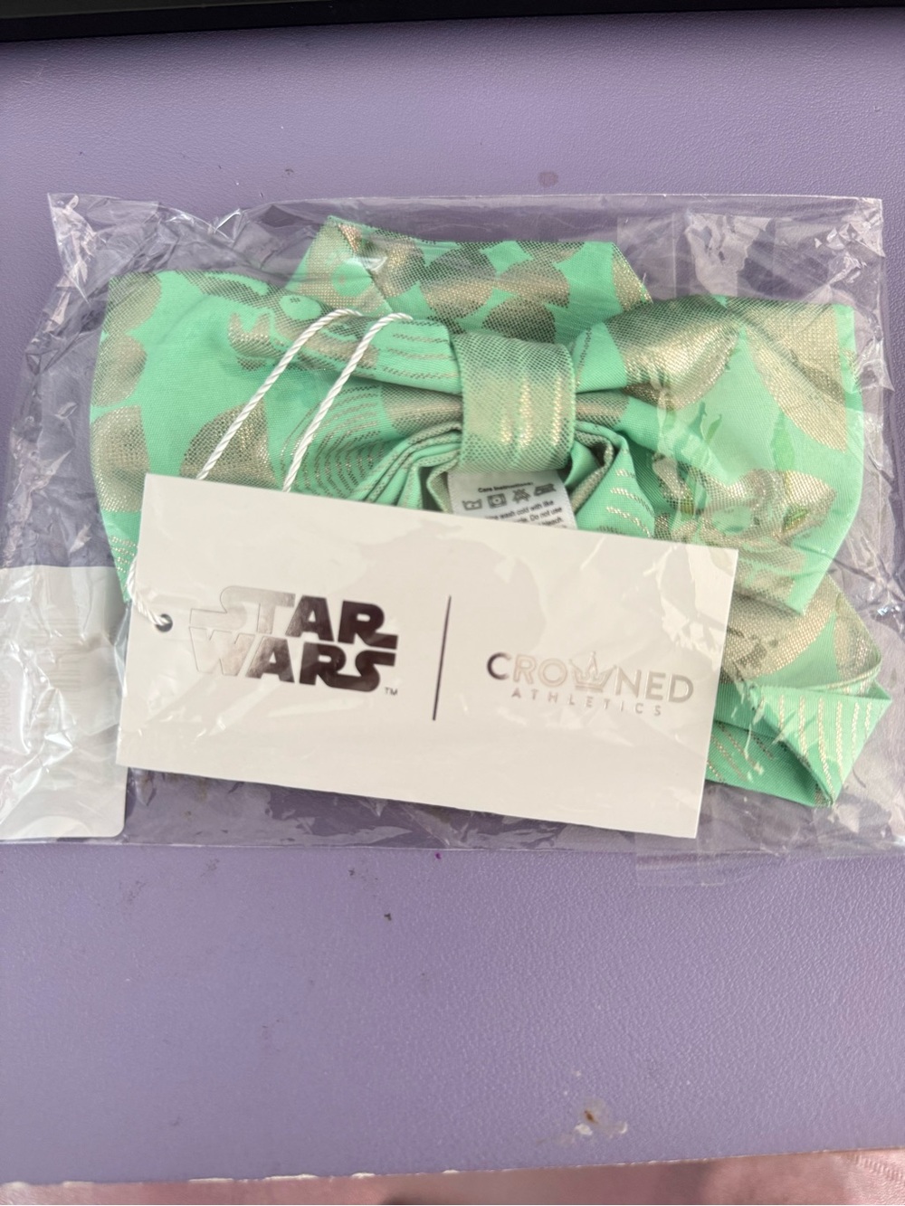 Crowned Athletics x Star Wars Grogu Bow